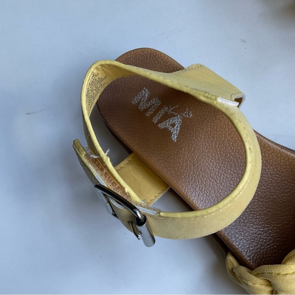 Maurices Girl Mia Yellow Sandals - Picture 3 of 5